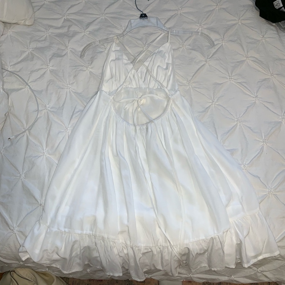 PRINCESS POLLY WHITE DRESS - Picture 2 of 8